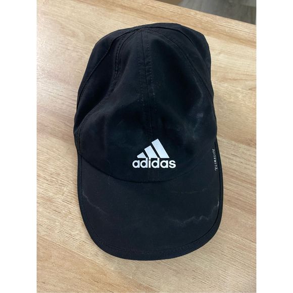 Adidas Black Baseball Cap Adizero Clima Cool Golf Tennis Outdoor Sports* - Picture 8 of 9